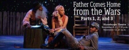 mizzousigmasEG's tweet photo. Congrats to Bro. Ethan Phillips (@EthanPhillips24) in his role in “Father Comes Home from the Wars”!
Today and tomorrow are the last days to see the performance, come out to Rhynsburger Theatre @ 7:30 pm or 2:00 pm tomorrow and support🤘🏽 https://t.co/4dUVX1EUWk