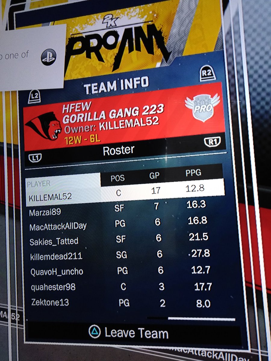 Sakies_tatted's tweet photo. @Official2KProAM https://t.co/OSS9LJULev