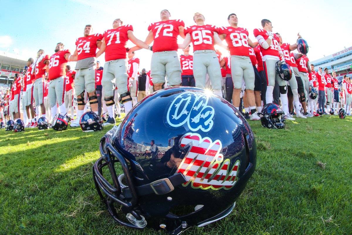 OleMissPix's tweet photo. REBS WIN! REBS WIN!

RT to share the win.

And one final time, #ThankYou to all of our Veterans! #USA #VeteransDayWeekend2017 https://t.co/RyMkPOdhgP