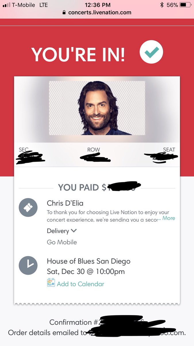 kris_teen91's tweet photo. It’s going to be the third time seeing him live ....Great way to end the year seeing all the babies @chrisdelia #scuda https://t.co/5Lrx99YMUo