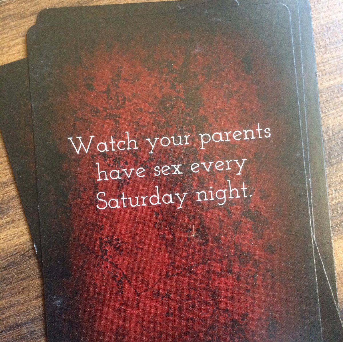 ArguendoGame's tweet photo. For the night that's in it!
.
Last 15hrs on KS  https://t.co/pmno349P7m
.
#arguendogame #cardgame #cardgames #boardgame #boardgaming #tabletop #kickstartergames #kickstarter #partygames #parents #tmi https://t.co/2alt9jF418