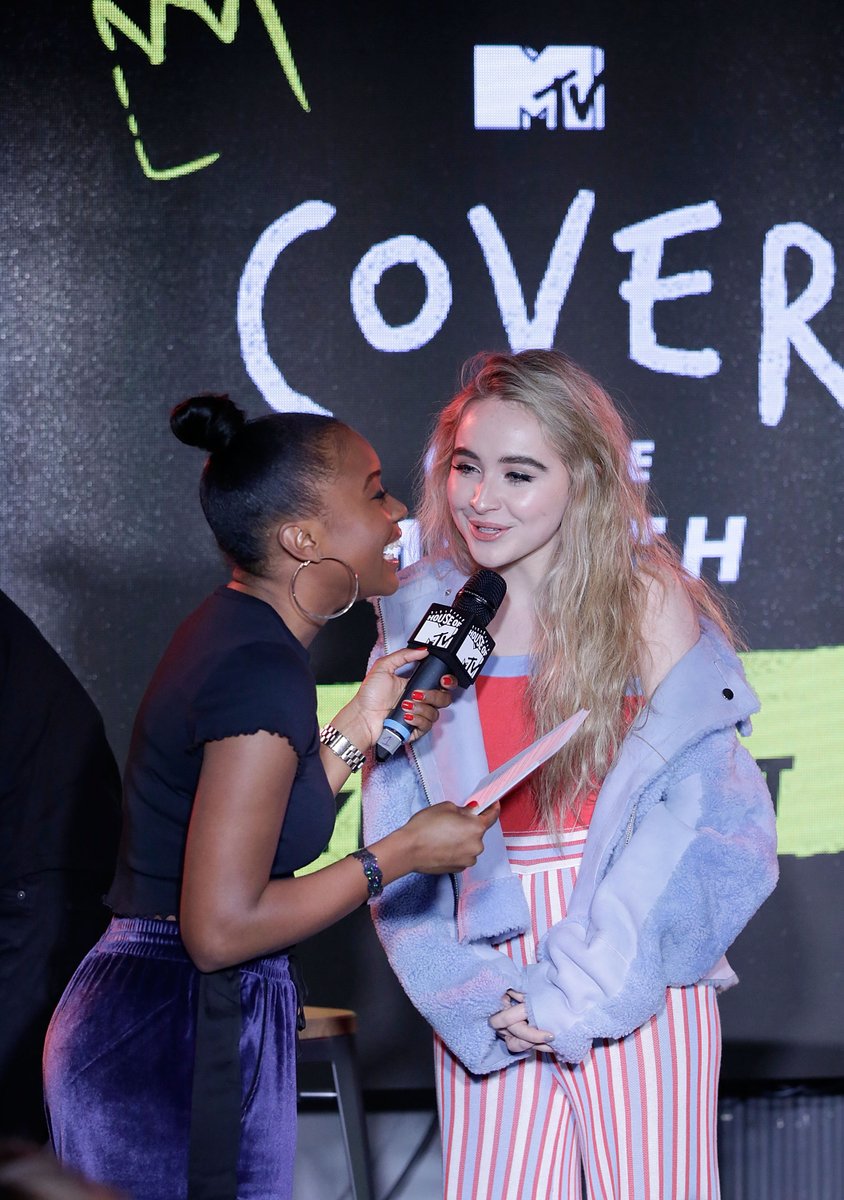 scarpenterbr's tweet photo. 📷| Sabrina hoje na #MTVCOTM em Londres! https://t.co/lAdmMCuKVq