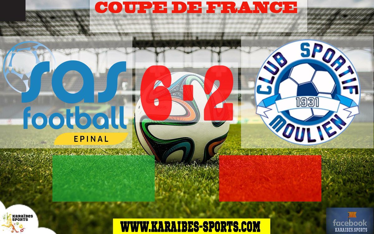 Karaibes Sports On Twitter Flashresultat Guadeloupe Coupedefrance Sas Football Epinal Officiel Vs Club Sportif Moulien Antilles Caraibes Karaibessports Footballguadeloupe Football Sports Https T Co Bcfszd44zo