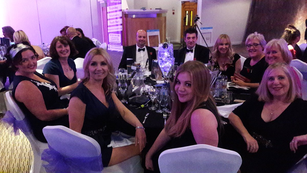 Posh night out with Tangent, friends and family. Having a ball! @urpotentialuk