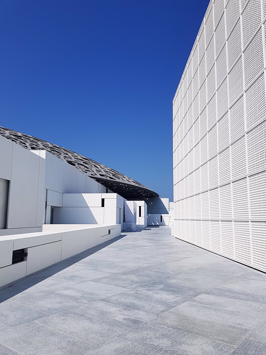 Cette beauté ! #LouvreAbuDhabi #etihadairways