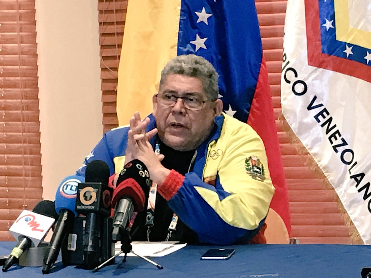 OfficialCOV's tweet photo. #Bolivarianos2017 Prof. Álvarez “Yulimar Rojas no estará presente en @JJBB2017 para resguardar su condición física y evitar una posible lesión, fue una decisión en conjunto con el COV, Federación Venezolana de Atletismo y su entrenador”. https://t.co/sh40RxMMCD