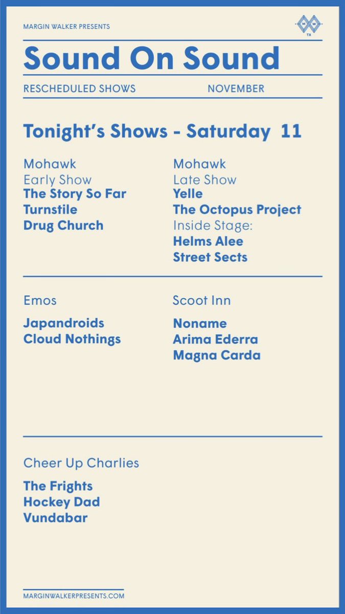 Sound On Sound Fest tweet media