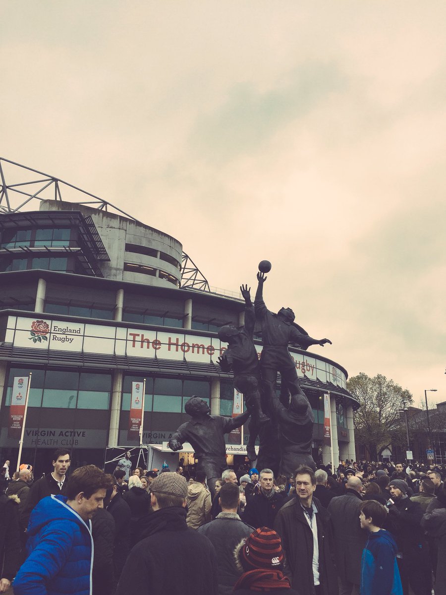 JohnJcwinter's tweet photo. Enjoyed first trip to Twickenham with the boys today although the game certainly did not match the occasion https://t.co/tFdvupFYyp