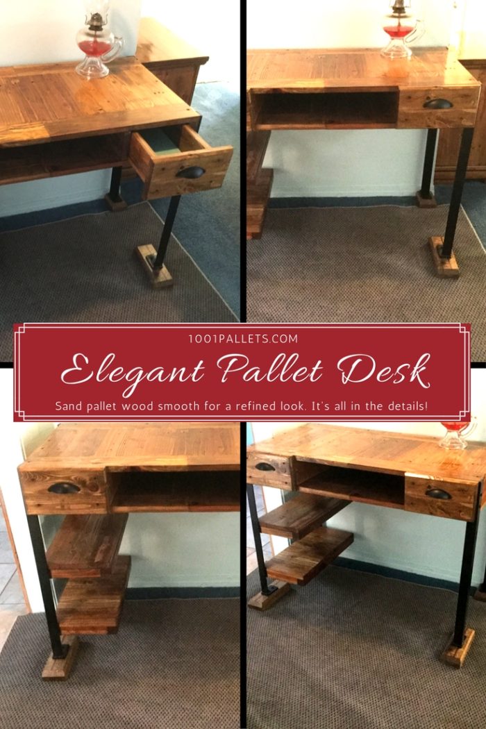 iRecyclart's tweet photo. Elegant Pallet Desk Makes Perfect Gift! : https://t.co/uZASn6Z98s - #OfficeFurniture #PalletDesk #PalletSideTable #RecyclingWoodPallets https://t.co/cmrw16hruY