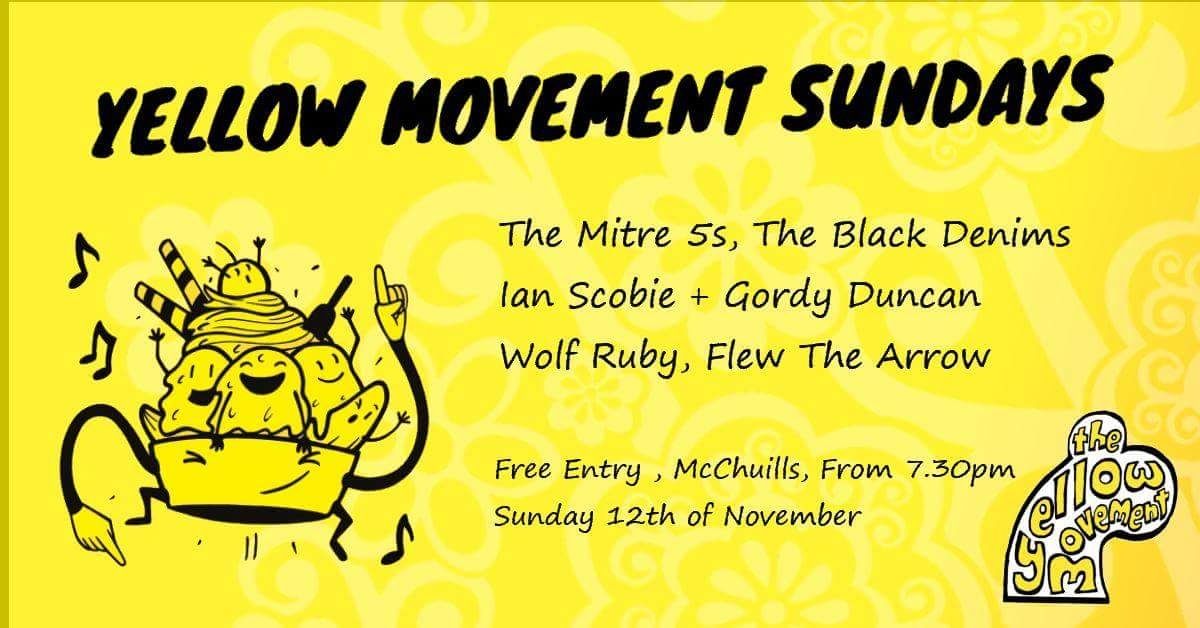WolfRubyBand's tweet photo. We are playing @yellowmovement1 Sunday's @McChuillsBar tomorrow! See you there at 19:30 :D #Glasgow https://t.co/3Nod8cGfX1