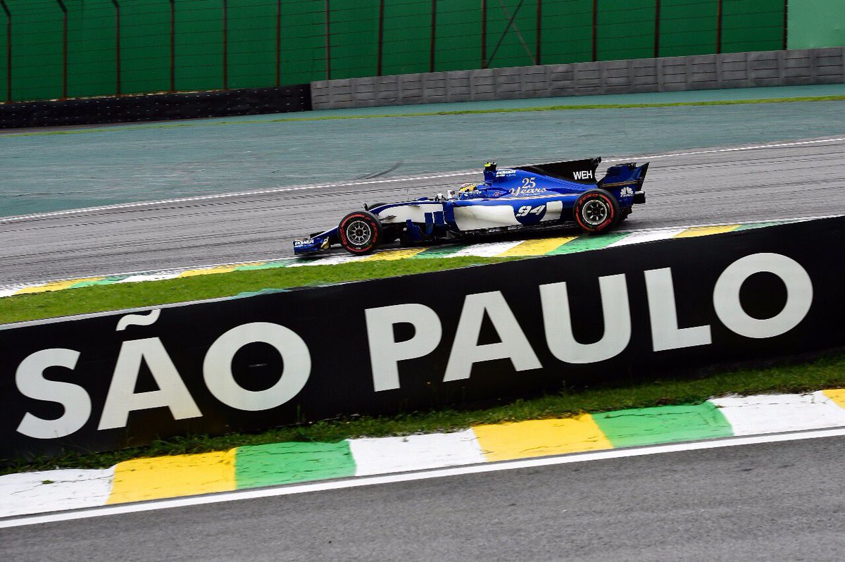 Nice to be so close to Q2! Felt confident in the car! Great effort by everyone @SauberF1Team tomorrow we can have a strong race 🏁💪🏽 #F1 #BrazilGP