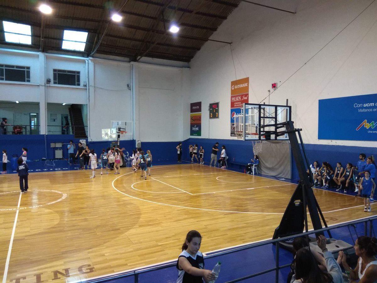 JuliDibarboure's tweet photo. #Femenino Encuentro de mini basket organizado por @DSCbasket. 8 equipos y un centenar de niñas divirtiéndose y disfrutando de jugar basket. Seguimos sumando! https://t.co/P3I8sWsFyb
