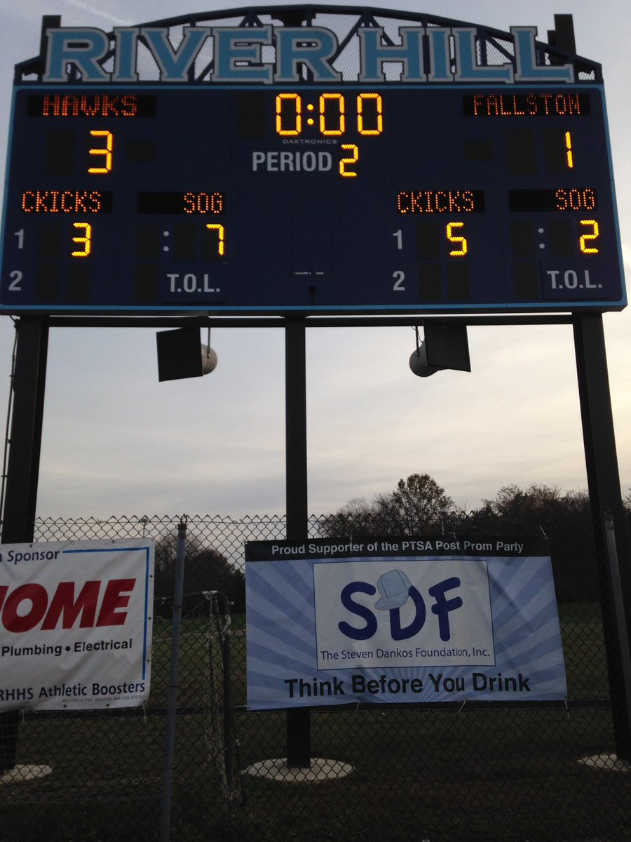 hcpss_rhhs's tweet photo. Fallston falls to the Hawks Boys soccer team in the semi-state championship. Go Hawks #HawkPRIDE https://t.co/iUxqdDSgsC