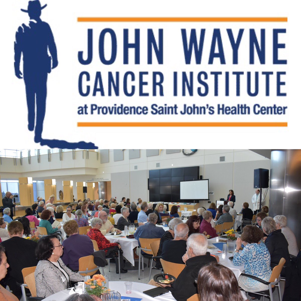 teamdraft's tweet photo. Our cofounder @chrisdraft is back @JohnWayneCI @SaintJohns2 It’s #lungcancer Survivors Day! #changingthefaceoflungcancer #LCAM2017 #LCSM https://t.co/8xJj26bu1s