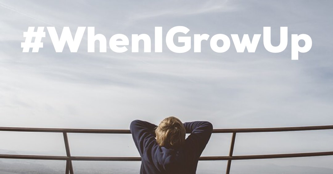 ynpn's tweet photo. Where do you want to be in 5 or 10 years? Share what you want to be when you grow up using the hashtag #WhenIGrowUp https://t.co/FppvL9Dwkh
