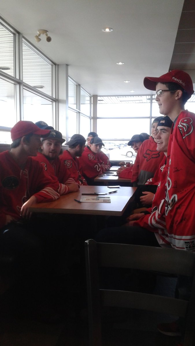slirpie's tweet photo. Hanging with Barons today in Hanover. See you tonight in Mount Forest https://t.co/0BLDQvfbSu