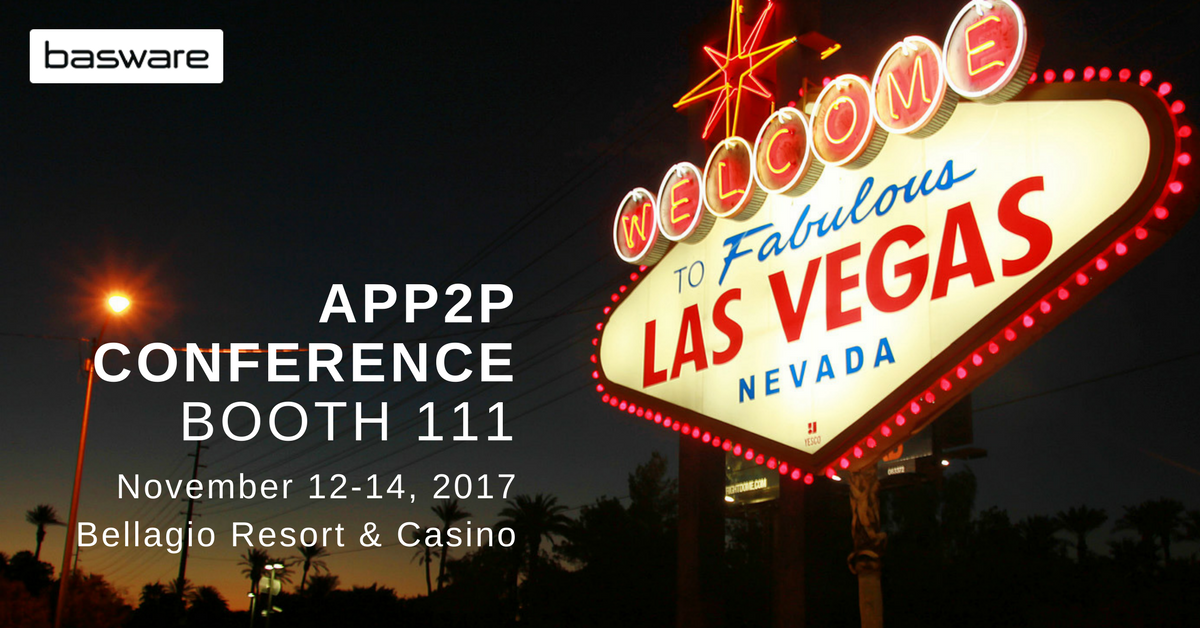 basware's tweet photo. We're ready for the @app2p show tomorrow! Stop by booth 111 during the opening reception to see if you really #knowyourspend. @iofm #lasvegas https://t.co/Ghyr1SzL2O