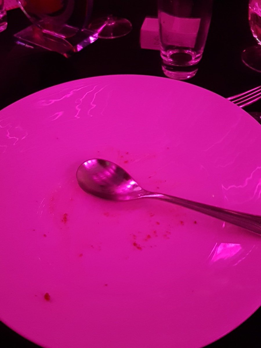 Desert didnt last long its was delicious #MAWAWARDS2017