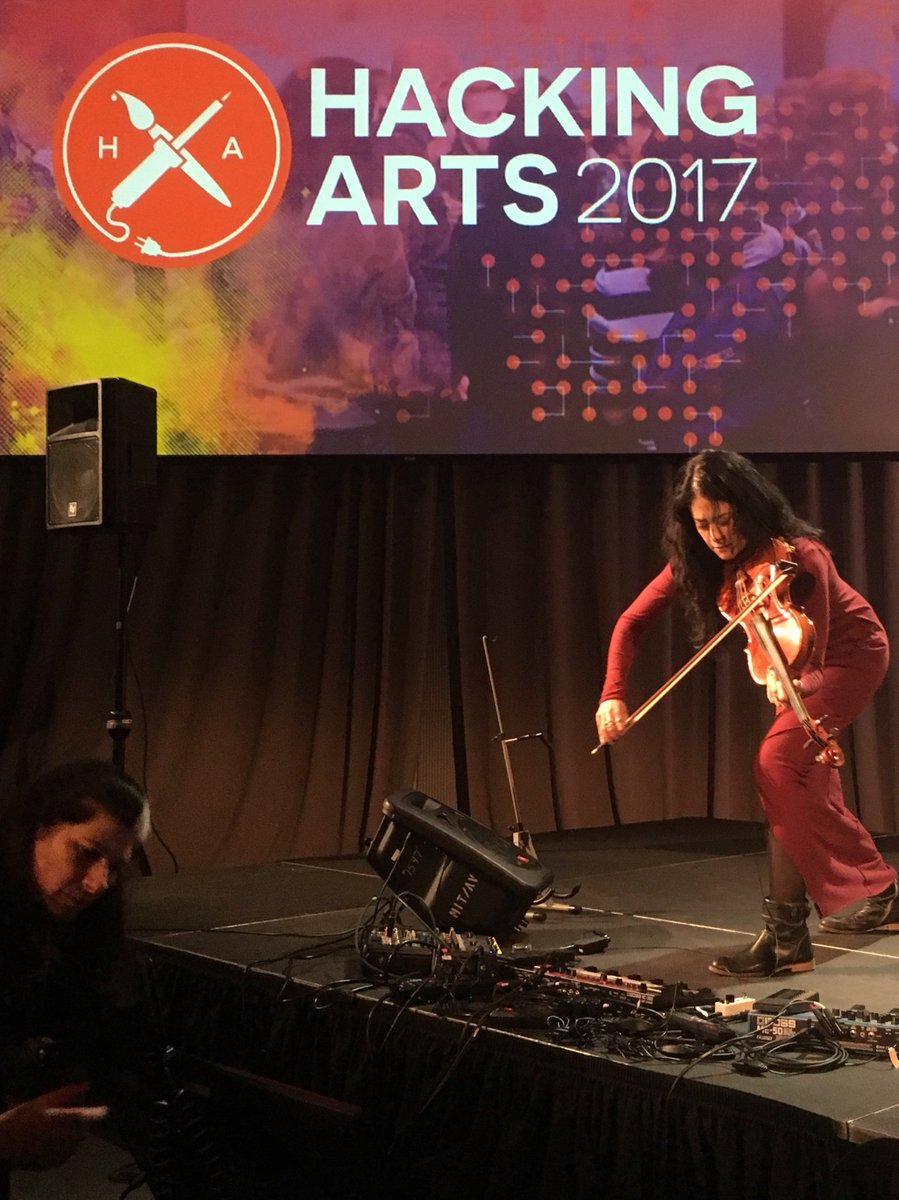 MITHackingArts's tweet image. What an unbelievably beautiful &amp;amp; emotional final performance from @ChristenLien thank you so much for sharing it with us. #hackingarts2017