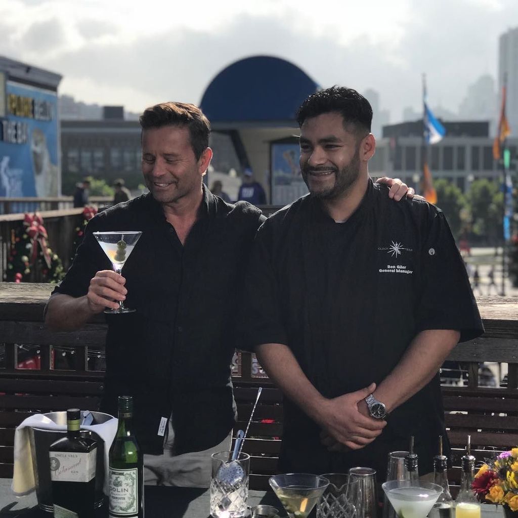 ClockBarSF's tweet image. Went on The Today Show Australia with @sjweather to promote The Clock Bar and mix some classic martinis for a live… ift.tt/2mfq7aB