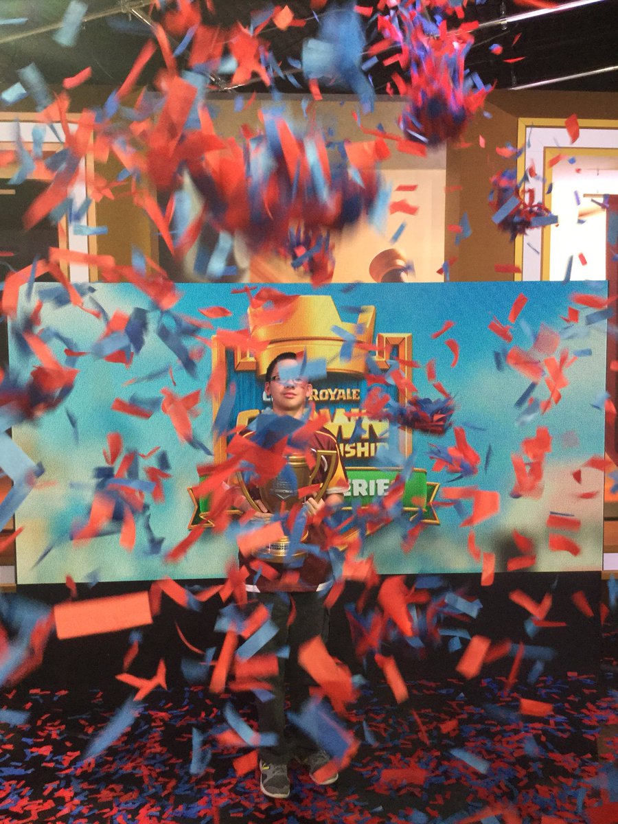 Never expected this. But so grateful. Thank you Clash Royale. Thank you supercell. Thank you NGE. GGWP Boys