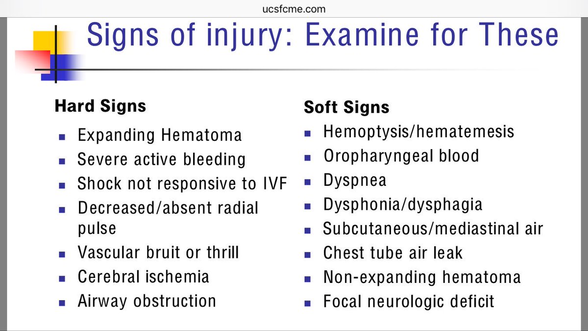 rollcagemedic's tweet photo. Anterior neck trauma management
- Platysma
- Haemodynamics
- Hard or Soft signs
- CTA
#ETMcourse https://t.co/a7gkFP94yP