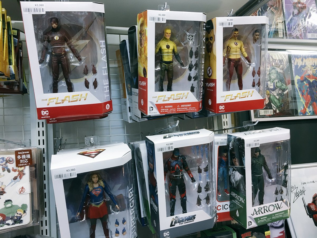 ブリスターコミックス Dctvシリーズフィギュアも充実 Dc コレクティブルズシリーズから発売されているdctvよりフラッシュ リバースフラッシュ キッドフラッシュはもちろん スーパーガール アロー アトムなどなど取り揃えております Theflash