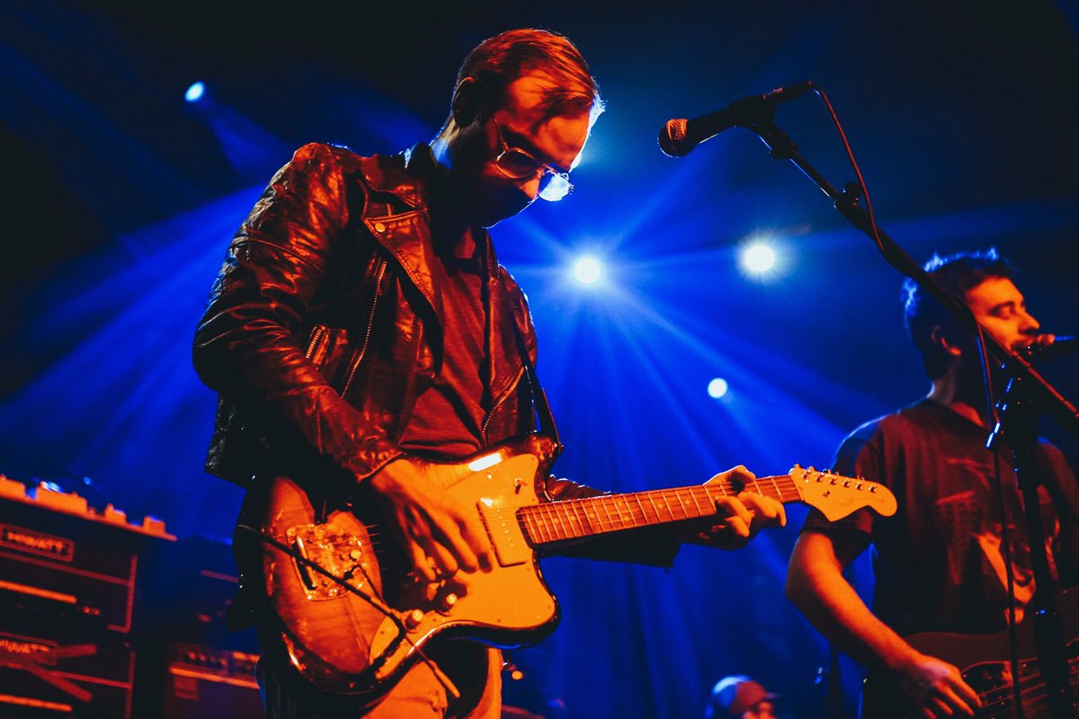. @cloudnothings getting the crowd riled up with an adrenaline packed set at <a href="/emosaustin/">Emo's Austin</a> | #do512 @sosfesttx @marginwalkertx 📷 <a href="/JakeVillarreal/">Jake Villarreal</a>