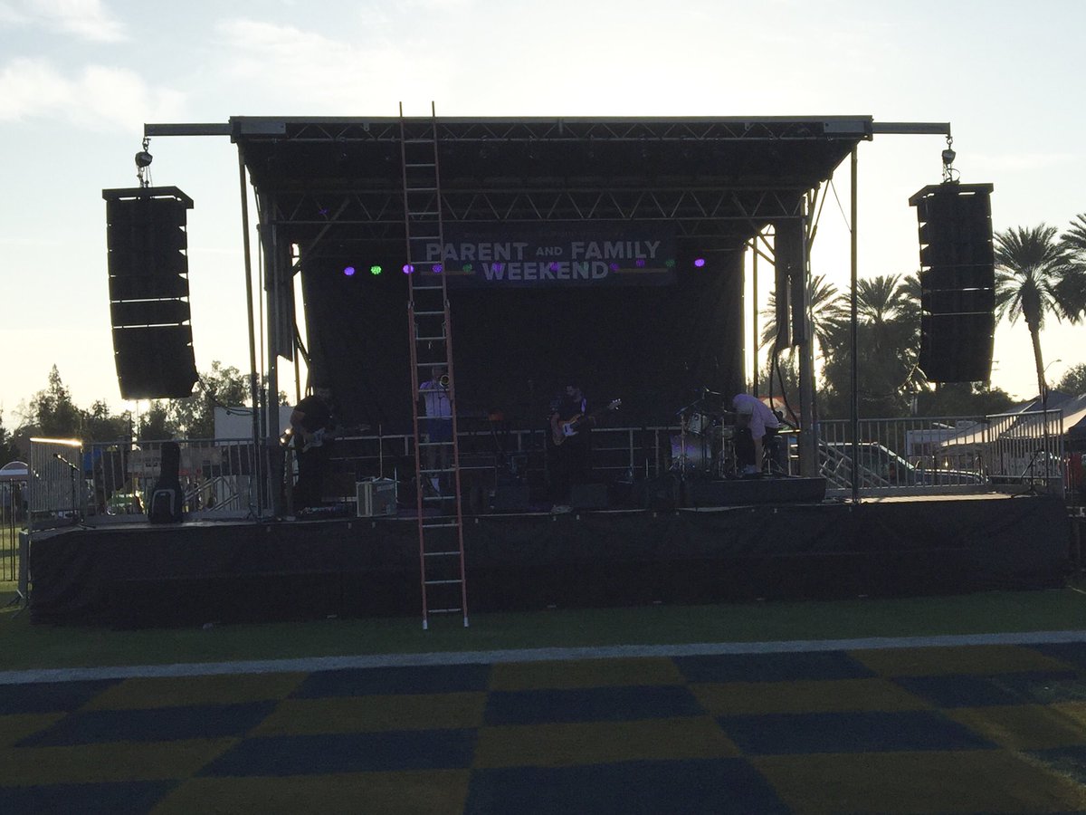 Almost showtime <a href="/cbuniversity/">CBU</a> #vertec #stagelighting #proaudio #mstarllc