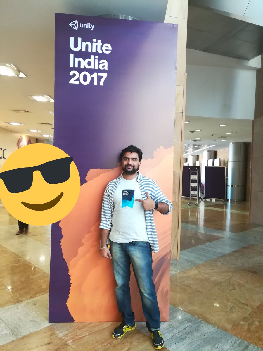 coolchakit's tweet photo. #uniteindia2017 #unitycertified #iloveunity3d https://t.co/x2UGlRHTvG