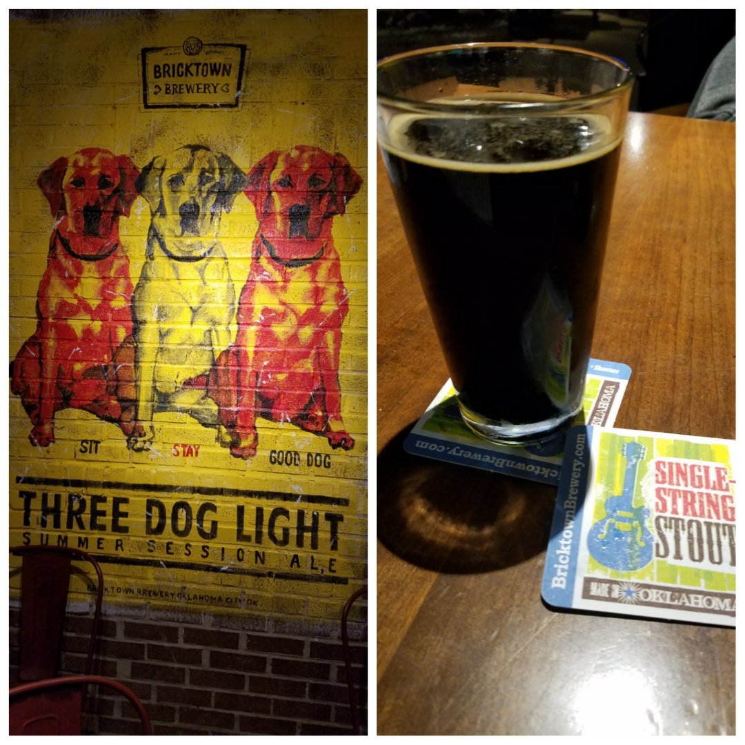 NextCraftBeer's tweet image. Visited the Bricktown Brewery Brookside Tulsa. Had to try their Bricktown Single String Stout. 

#craftbeer #tulsa #oklahoma #stout #beer