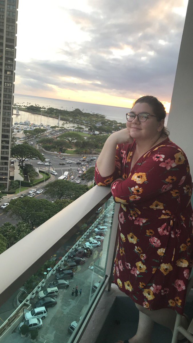 megand_evans's tweet photo. So grateful to represent @Fresno_State at #PAMLA2017 in #Hawaii https://t.co/W2l2dI7kBL