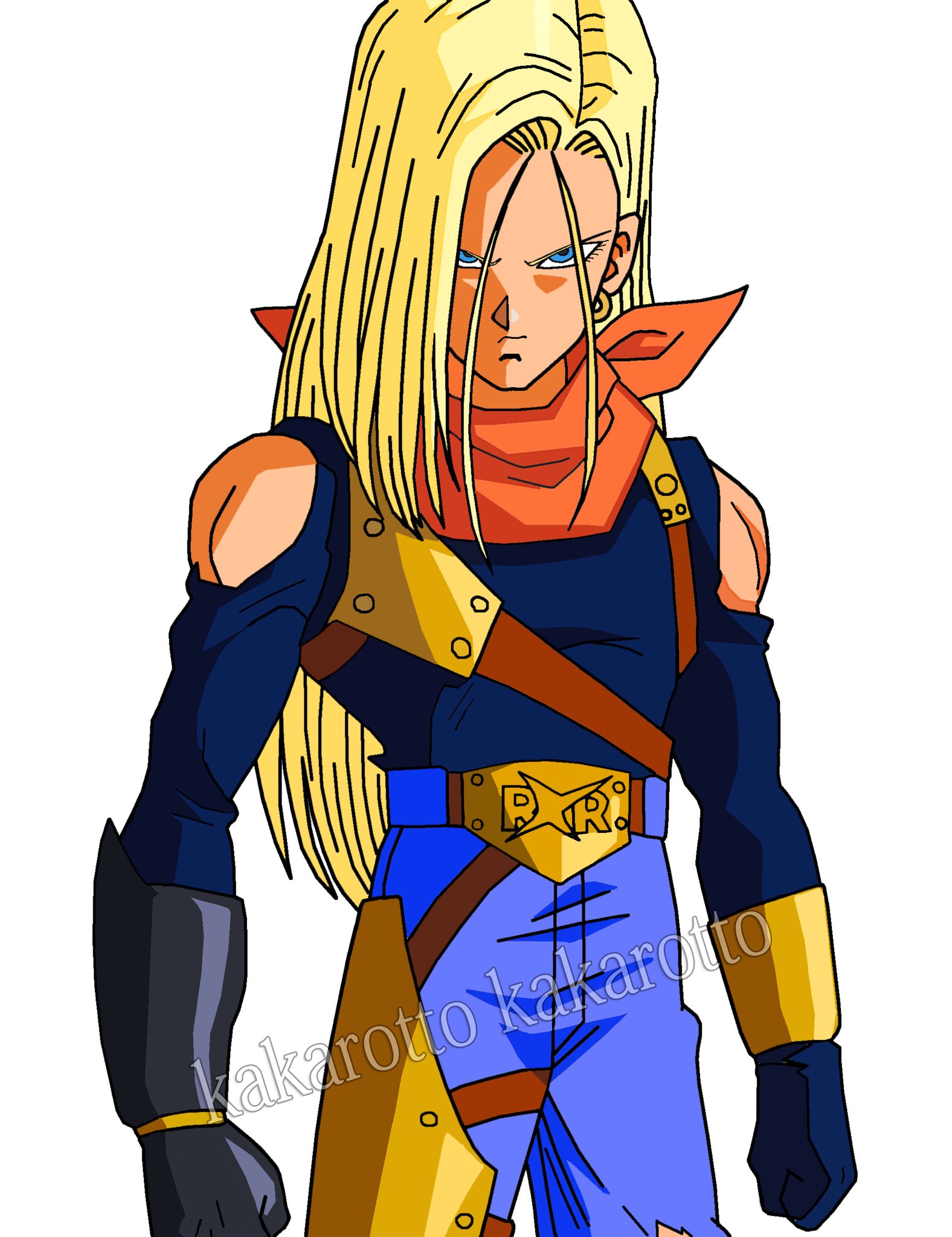 ヒデアキ 18号と合体した17号 ドラゴンボール超 ヒデアキ 18号と合体した17号 ドラゴンボール超
