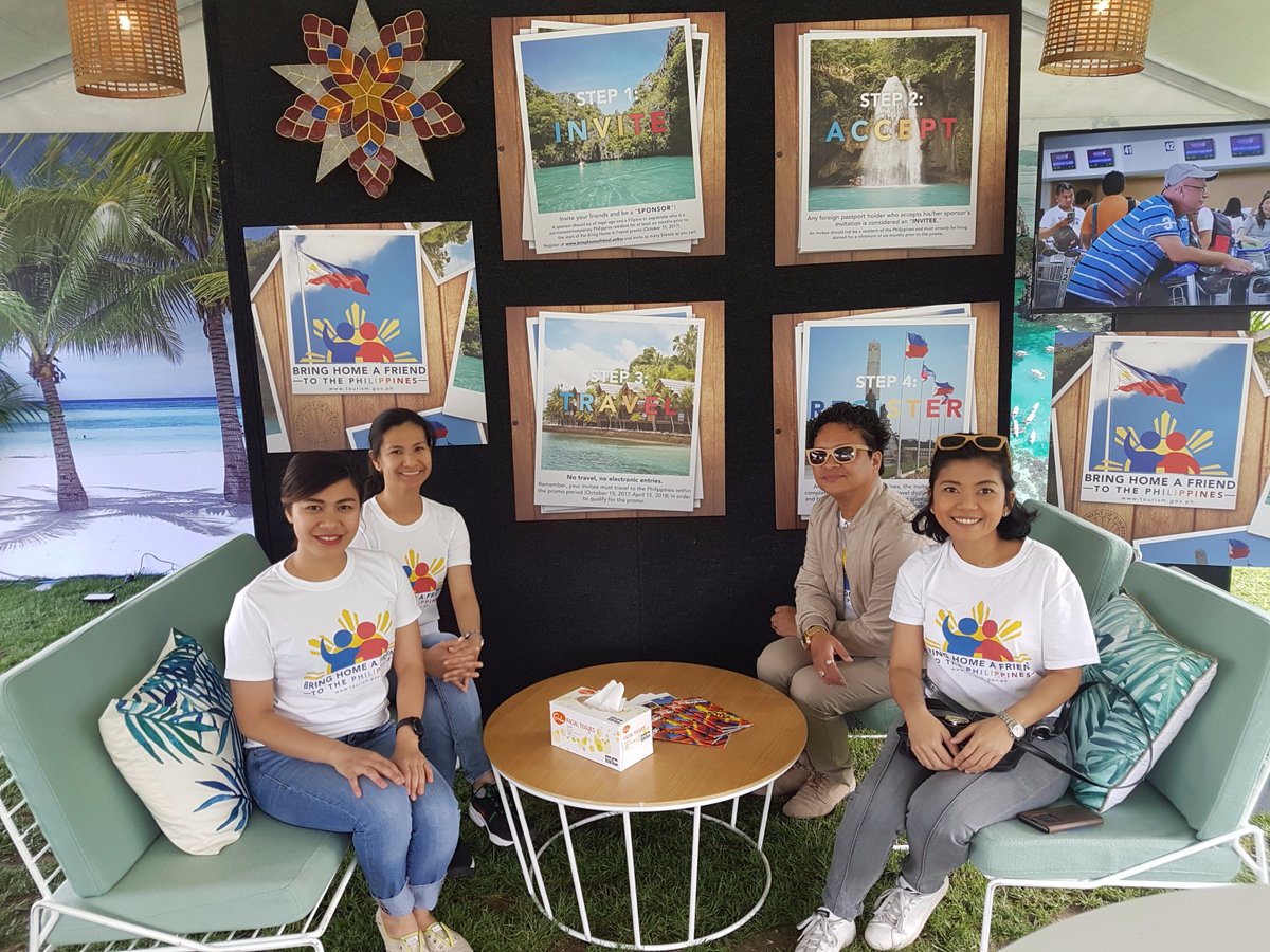 ThincTrip's tweet photo. ThincTrip is in Tumbalong Park, Darling Harbour, Sydney today to assist the Department of Tourism in promoting the Bring Home a Friend campaign. Visit us, get a chance to win a condo unit, a car and more https://t.co/UB9vwnr0HE #itsmorefuninthephilippines #thinctrip #Philippines https://t.co/62VIxVOR5k