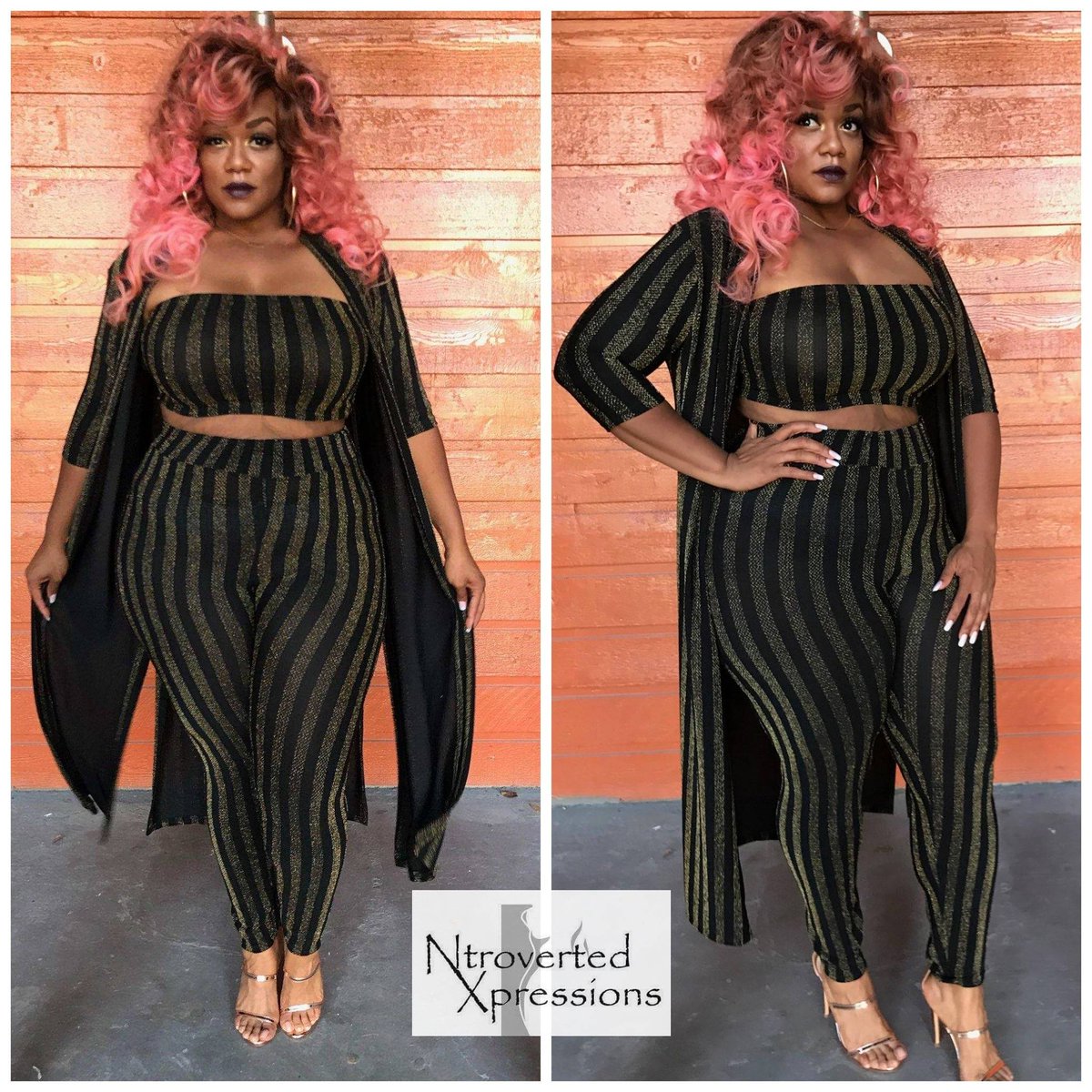 NtrovertedX06's tweet photo. Try something different this #holidayseason! w/ the 'Glitz 3pc Set'
Shop here https://t.co/0iGXlLYwa4
#DresstoXPRESS #ExclusivelyPLUS https://t.co/M2WoeAcyZ5