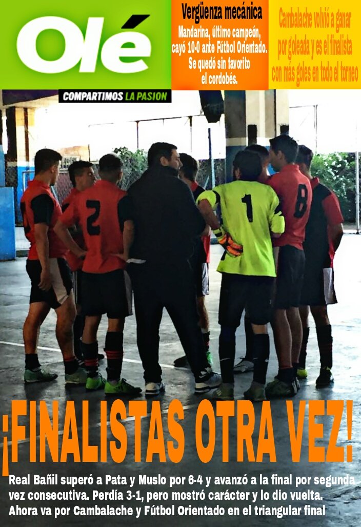 FCRealBanilOK's tweet photo. #RealBañilEnLosMedios Se filtró #LaTapaDeOle de mañana con respecto al #TornelCPD y los Albañiles son el centro de la tapa tras la victoria de hoy.

#VamosRealBañil #EsteEsElAñoAlbañiles #DeLaManoDeOsito https://t.co/RHyCNyY2Un