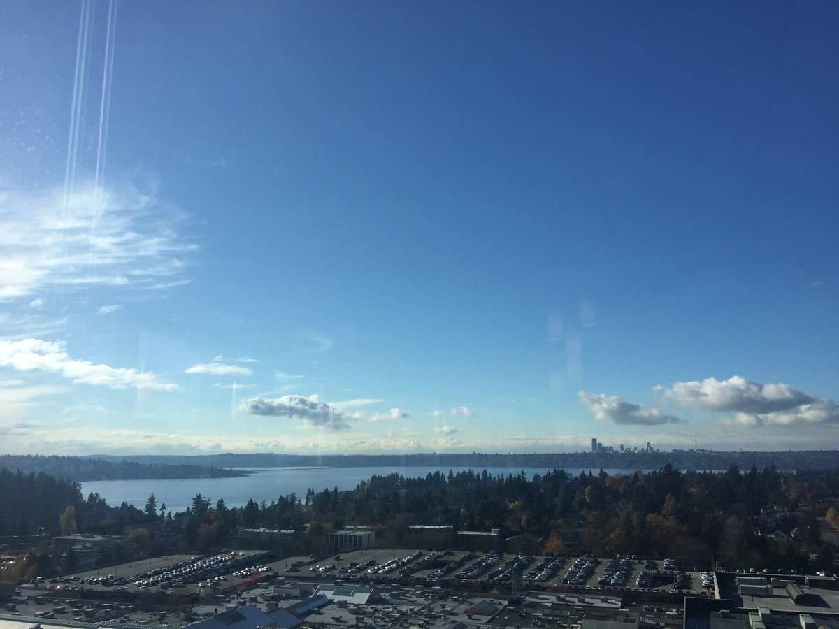 sarahlgray's tweet photo. Fabulous few days with the Microsoft team ‘hitting refresh’ for #MSInspire18. Inclusive, energising and collaborative, all combined with a pretty fantastic view. Thank you @lisa_harp3 @katiqu @rkbraunstein and the rest of the team #PACluv https://t.co/BKksM78k27