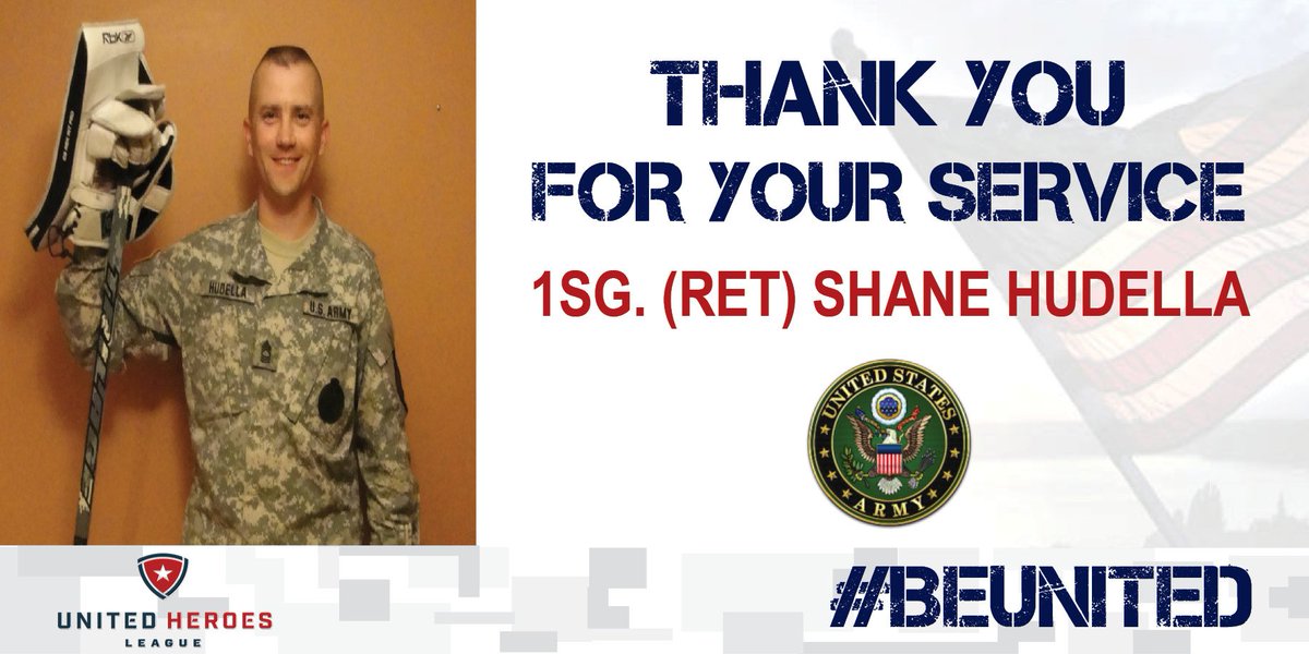 Thank you to @United_HL President & Founder, @HudellaDTBL for his service to the country! His vision of empowering military families through sports has lead to United Heroes League assisting over 50,000 families across the U.S.A! 🇺🇲 #BeUnited #VeteransDay