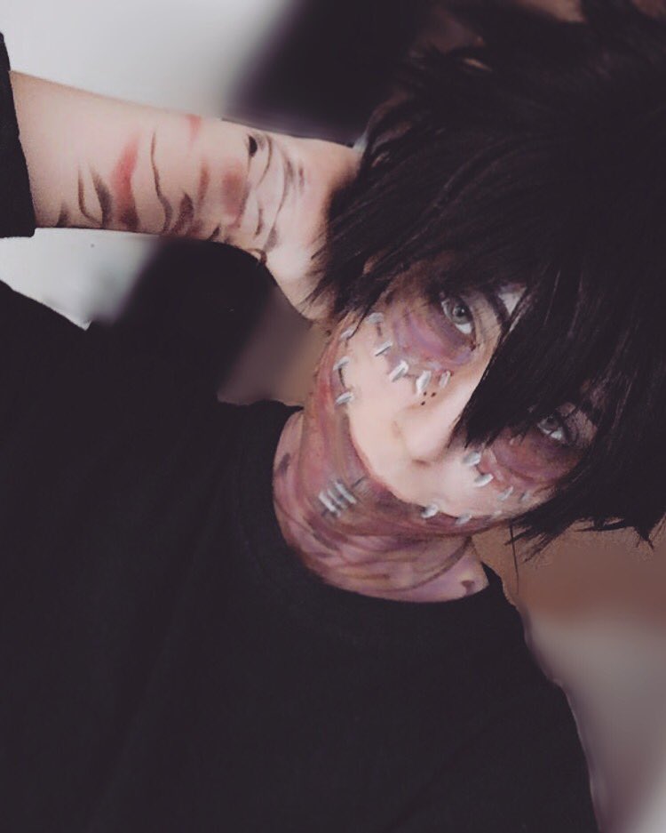 Wearing mophead’s shirt /#dabi #shigaraki ‘s shirt  / don’t repost without credit 😂🙏/ #荼毘 #僕のヒーローアカデミア #bnha #bnhacosplay #bokunoheroacademia #コスプレ #costest
