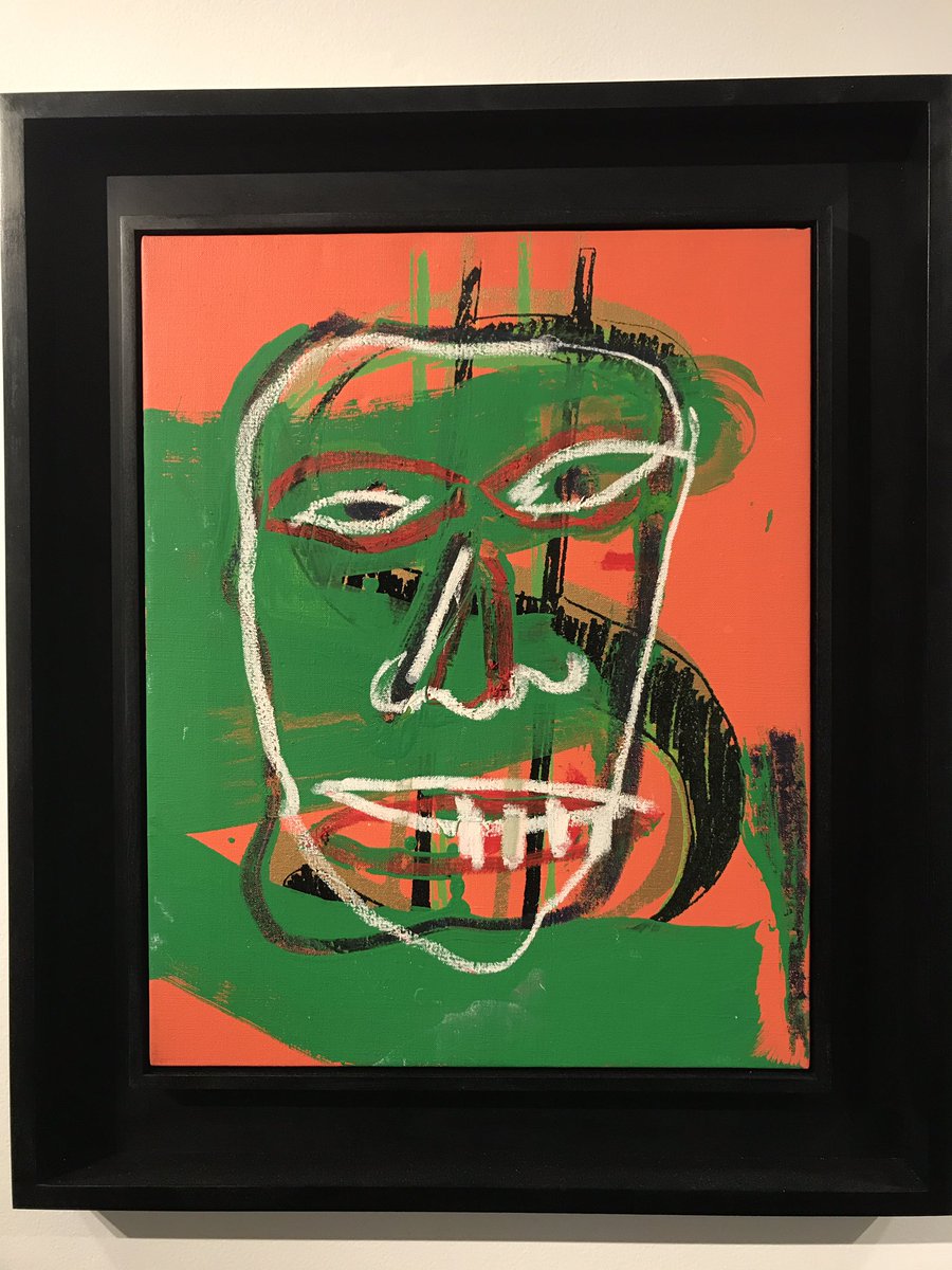 StyleandContext's tweet photo. Cute little #warhol #basquiat collaboration pairing I saw the other day..... I put it on my wish list! thanking you in advance ❤️😂💰#christies #styleandcontext https://t.co/hg745exC0t