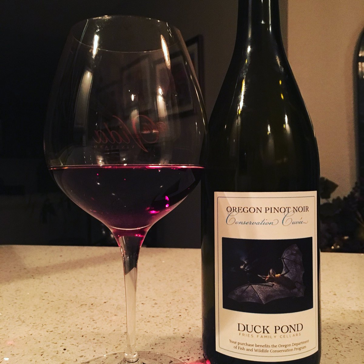 Tonight’s delight <a href="/duckpondcellars/">Duck Pond Cellars</a> #wine #wineoclock #oregonwine