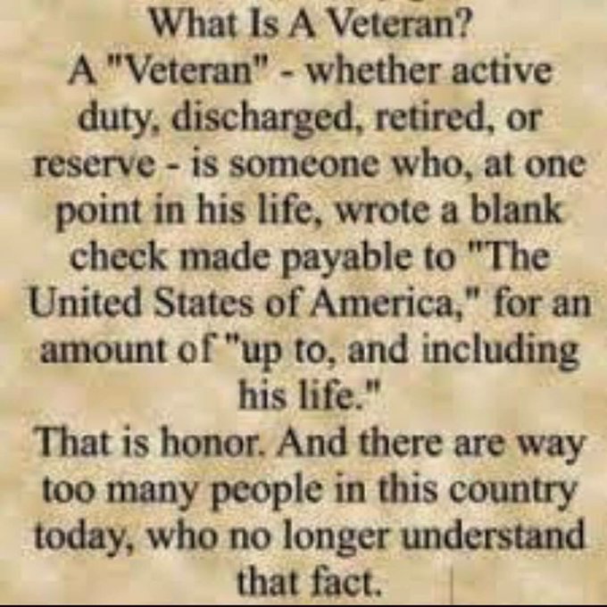 Thank you to the Women, and men, who serve in our armed forces. Who believe that basic human rights is<a href="/tag/veteransday"class="tags"><span>#veteransday</span></a><a href="/tag/freedomisnotfree"class="tags"><span>#freedomisnotfree</span></a>