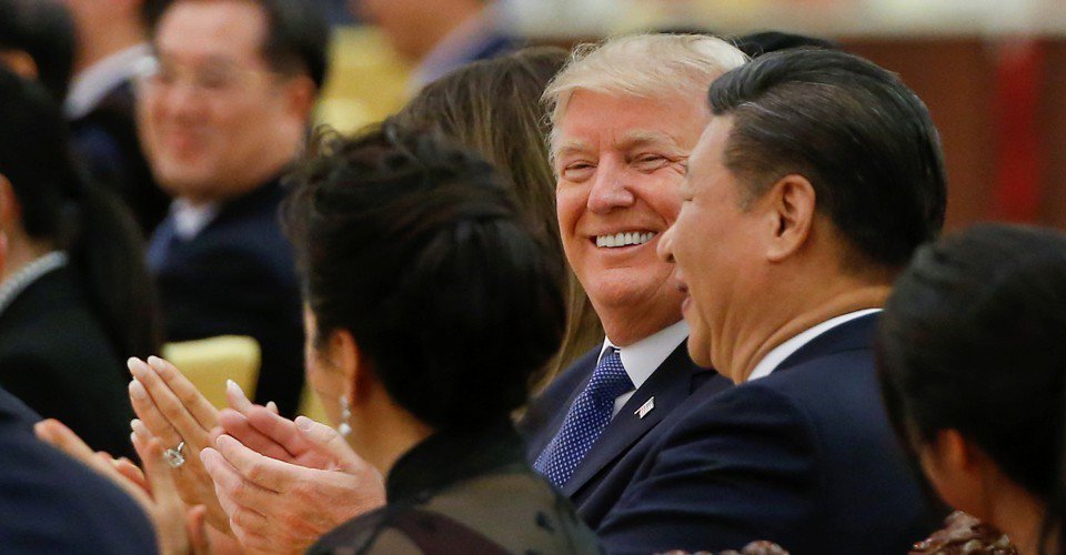 TheAtlantic's tweet image. Trump insults people from afar, then praises them in person, writes @PeterBeinart theatln.tc/2yREhV9