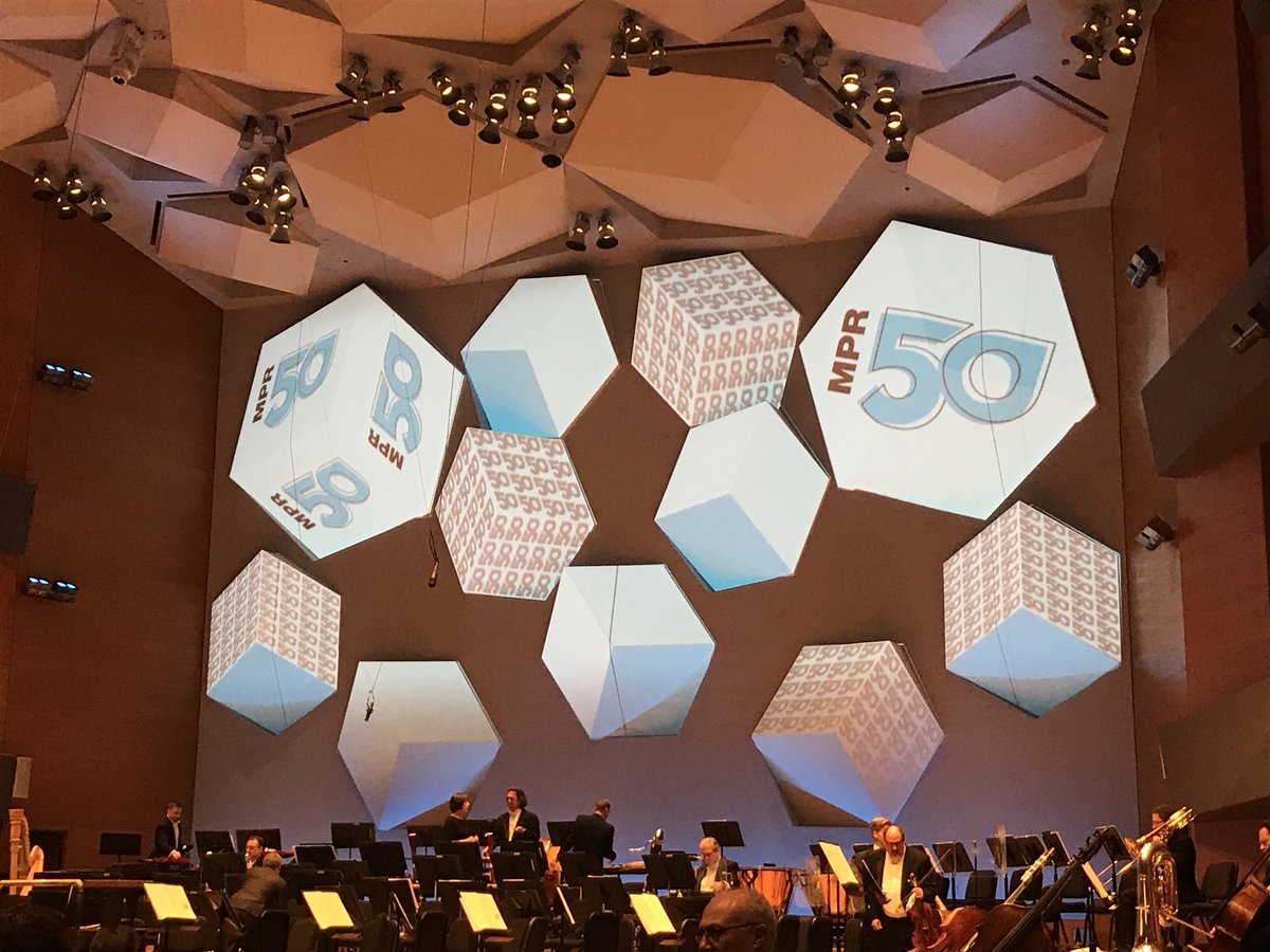 AliLozoff's tweet photo. Fantastic #mpr50 celebration concert at @mn_orchestra! Tune in or stream the 2nd half if you aren’t already listening on @ClassicalMPR https://t.co/WF9KlnlcTN