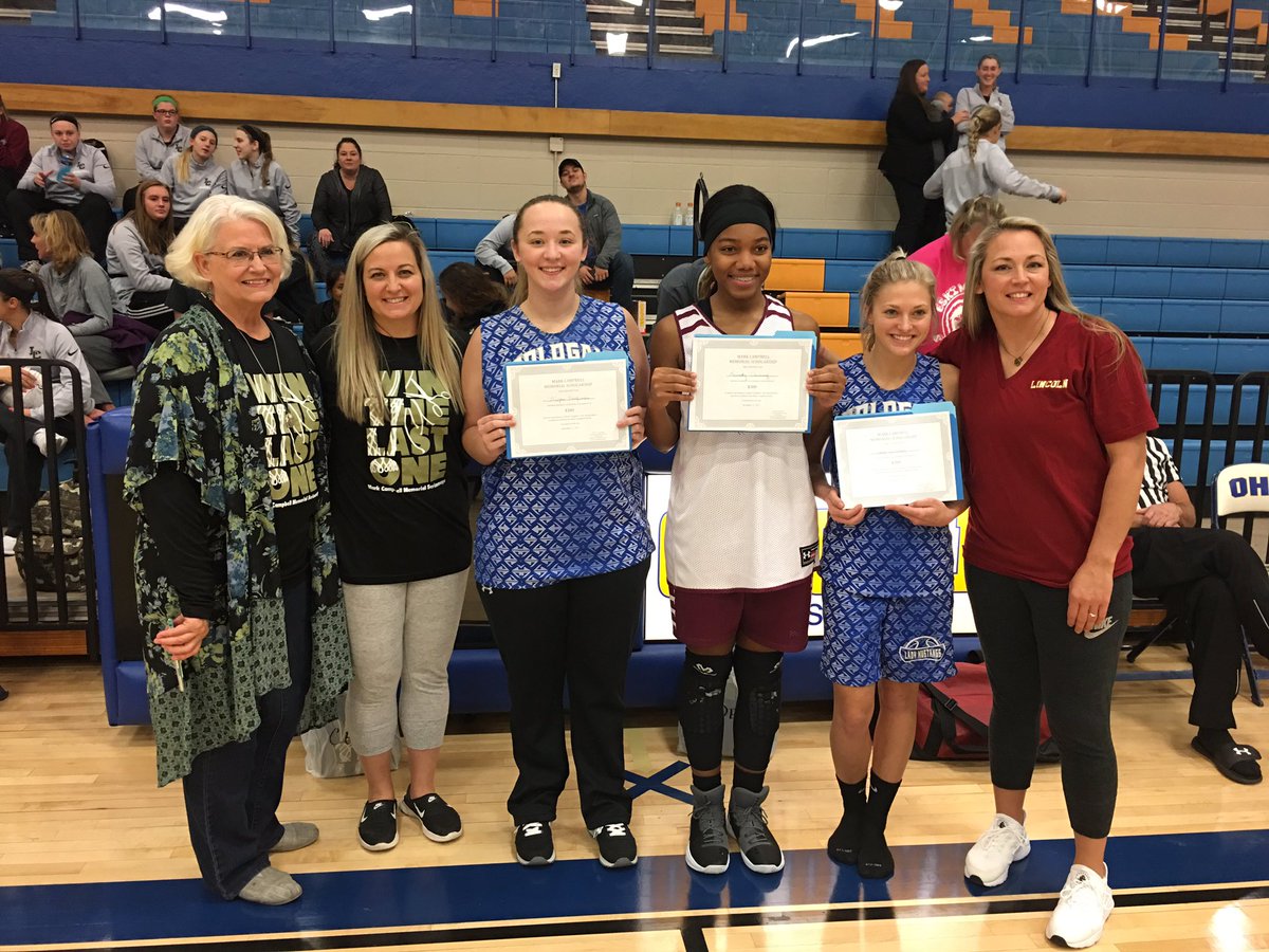 mustangs_hoops's tweet photo. Congratulations to @BoughmanMegan &amp; @josie_laineee for receiving the Mark Campbell memorial scholarships. https://t.co/vs4DmeRB6v