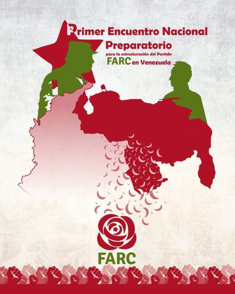 EduardoJFloresF's tweet photo. Lo de la FARC va en serio, hoy se dio el primer encuentro en Venezuela y el régimen agarrará más fuerza. https://t.co/mIYKcWJwDb