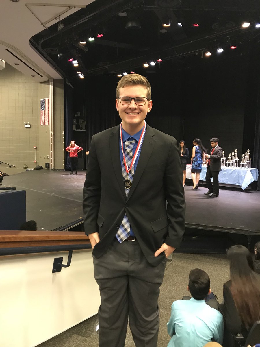 Both Melissa Ji and Andrew Kline won 3rd place speaker awards in their chambers! Awesome day for Congress at ICDA 3