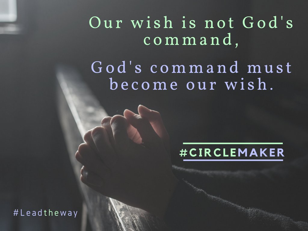 CalvaryPtbo's tweet photo. Keep going with the #Circlemaker series' 21 Day Prayer Challenge!  If you have yet to begin, start today. 
1. Choose a time
2. Choose a place
3. Pray for something/someone
Do this everyday for 21 days!
#leadtheway https://t.co/Hhv5zTbLl5