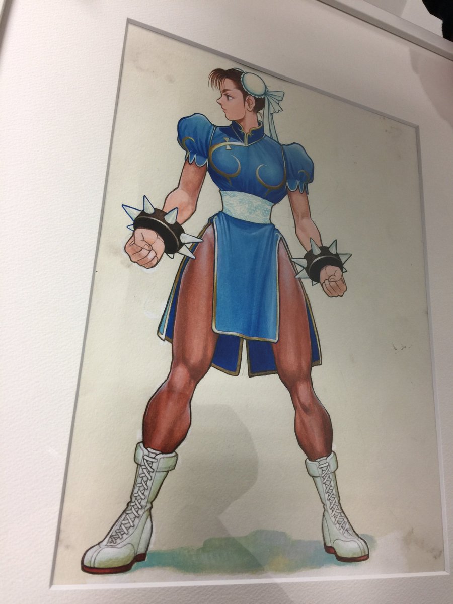 春麗 あきまん アートパネル 複製原画