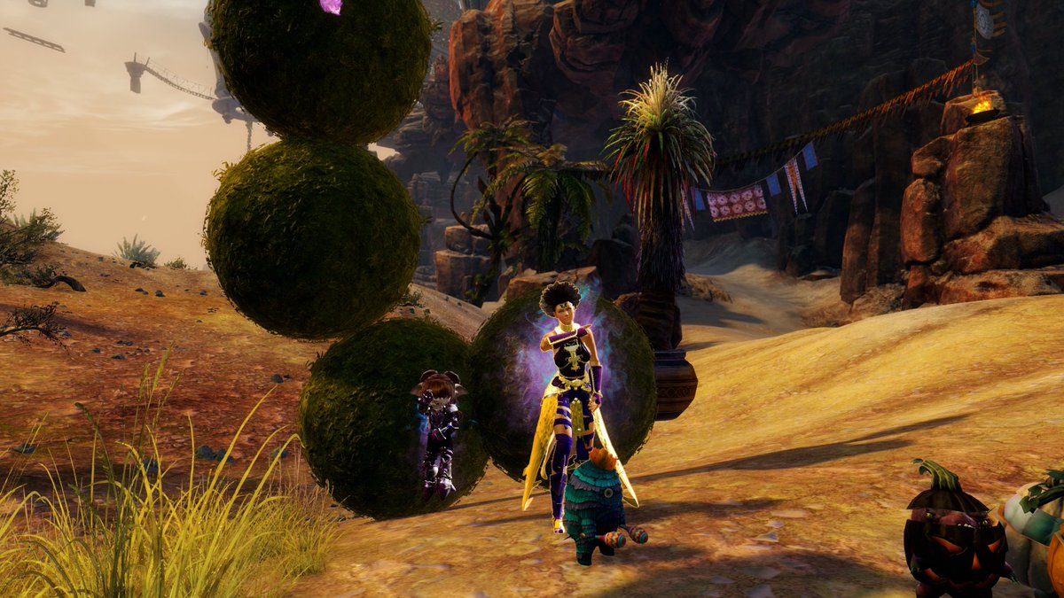 SolGuild_HoD's tweet photo. @ArenaNet @PinkDayinLA @GuildWars2 Sweets and Mike Z are enjoying their time together! #gw2 https://t.co/Va119vEOMp